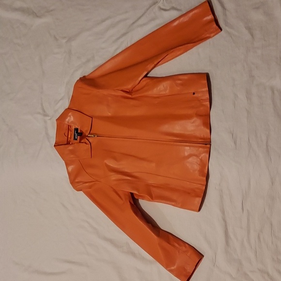 Black Rivet Leather Jacket - Picture 2 of 5